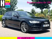 Used Audi A6 Black Edition 272 HP (200 kW) 2017 Black Estate