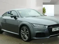 Used Audi TT Black Edition 230 HP (169 kW) 2017 Grey Coupe