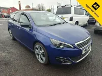 Second-hand Peugeot 308 SW GT-line 120 CP (88 kW) 2016 Albastru Break