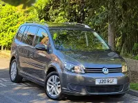 Used VW Touran SE 105 HP (77 kW) 2015 Grey MPV