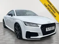 Used Audi TT Black Edition 197 HP (144 kW) 2020 White Coupe