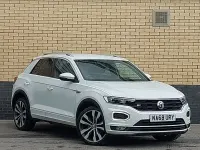 Used VW T-Roc R-line 150 HP (110 kW) 2018 White SUV