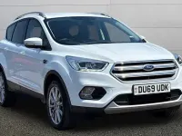 Used Ford Kuga Titanium 150 HP (110 kW) 2019 White SUV