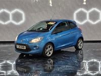 Used Ford Ka Titanium 2015 Blue Hatchback