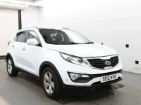 Used Kia Sportage 133 HP (97 kW) 2012 White SUV