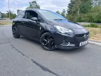 Used Vauxhall Corsa Edition 88 HP (64 kW) 2015 Black Hatchback