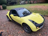 Used Smart Roadster 80 HP (58 kW) 2004 Black Cabriolet