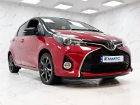 Used Toyota Yaris Design 99 HP (72 kW) 2016 Red/black Hatchback