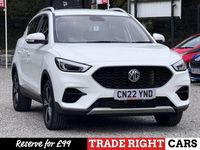 Used MG ZS Excite 111 HP (81 kW) 2022 White SUV