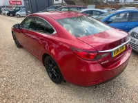 Begagnad Mazda 6 Inclusive 175 HK (128 kW) 2014 Röd Sedan