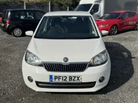 Used Skoda Citigo Elegance 75 HP (55 kW) 2012 White Hatchback