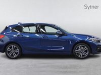 Used BMW 118 Sport Line 136 HP (100 kW) 2021 Blue Hatchback