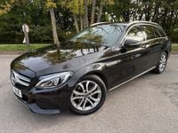 Used Mercedes C220 2017 Black Estate