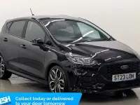 Usado Ford Fiesta ST-Line X 125 HP (91 kW) 2023 Preto Citadino