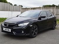 Begagnad Honda Civic SR 126 HK (92 kW) 2019 Svart Halvkombi