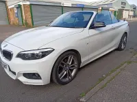 Used BMW 218 M Sport 2018 White Cabriolet