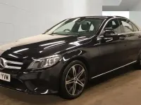 Used Mercedes C200 198 HP (145 kW) 2020 Black Sedan