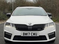 Used Skoda Octavia vRS 2017 White Estate
