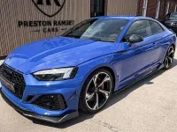 Used Audi RS5 Comfort 450 HP (330 kW) 2021 Blue Coupe