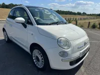 Used Fiat 500 Lounge 69 HP (50 kW) 2012 White Hatchback
