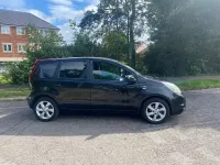 Used Nissan Note N-TEC 88 HP (64 kW) 2010 Black Hatchback