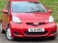 Used Toyota Aygo 68 HP (50 kW) 2011 Red Hatchback