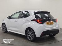 Used Toyota Yaris Hybrid 2022 White Hatchback