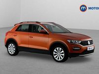 Used VW T-Roc SE 116 HP (85 kW) 2020 Orange SUV