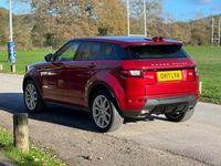 Used Land Rover Range Rover evoque HSE Dynamic 2017 Red Estate
