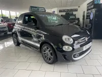 Used Fiat 500 S 69 HP (50 kW) 2017 Black Hatchback