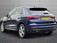 Used Audi Q3 S-Line 150 HP (110 kW) 2022 Blue SUV