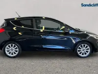 Used Ford Fiesta Titanium 125 HP (91 kW) 2018 Black Hatchback