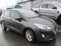 Used Ford Fiesta Zetec 100 HP (73 kW) 2019 Magnetic grey Hatchback