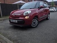 Used Fiat 500L Pop Star 95 HP (69 kW) 2016 Red MPV