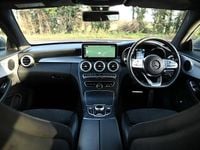 Used Mercedes C300 AMG line 258 HP (189 kW) 2021 Silver Coupe