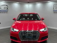 Used Audi A4 S-Line 150 HP (110 kW) 2017 Red Sedan