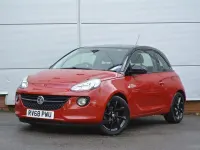 Used Vauxhall Adam 70 HP (51 kW) 2018 Red Hatchback