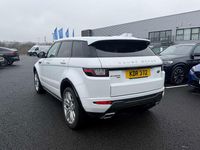 Used Land Rover Range Rover evoque HSE Dynamic 2018 White Estate
