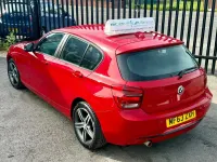 Used BMW 116 Sport Line 2013 Red Hatchback