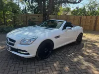 Used Mercedes SLK250 2014 White Cabriolet