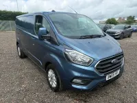 Used Ford Transit Custom Limited 130 HP (95 kW) 2019 Blue Van