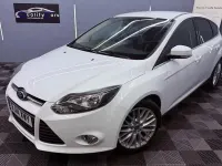 Used Ford Focus Zetec 116 HP (85 kW) 2014 White Hatchback