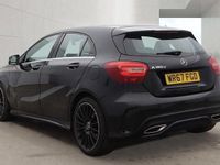 Used Mercedes A180 AMG line 109 HP (80 kW) 2017 Black Hatchback