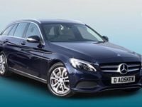 Used Mercedes C250 2015 Blue Estate