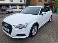 Used Audi A3 Sportback Comfort 116 HP (85 kW) 2017 White Hatchback