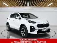 Used Kia Sportage 177 HP (130 kW) 2019 White SUV