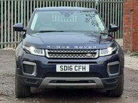 Used Land Rover Range Rover evoque SE 2016 Blue Estate