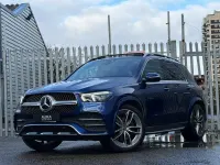 Used Mercedes GLE400 AMG line 2019 Blue Estate