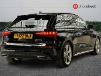 Used Audi A3 S-Line 150 HP (110 kW) 2022 Black Sedan