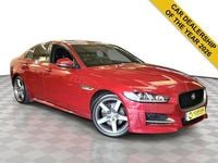 Used Jaguar XE R-Sport 180 HP (132 kW) 2017 Red Sedan